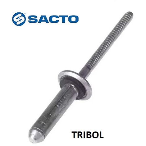 SACTO RIVETTI TRIBOL RIVETTO FOTOVOLTAICO TUTTO ALLUMINIO CON RONDELLA NEOPRENE