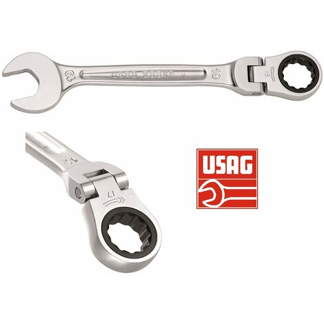 USAG 285 KF CHIAVE COMBINATA A CRICCHETTO SNODATA FISSA E STELLA SNODO COMBINATE