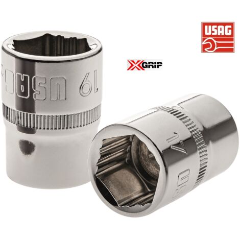 USAG 235 1/2 X CHIAVI A BUSSOLA CON BOCCA ESAGONALE SPECIALE X-GRIP (1/5)