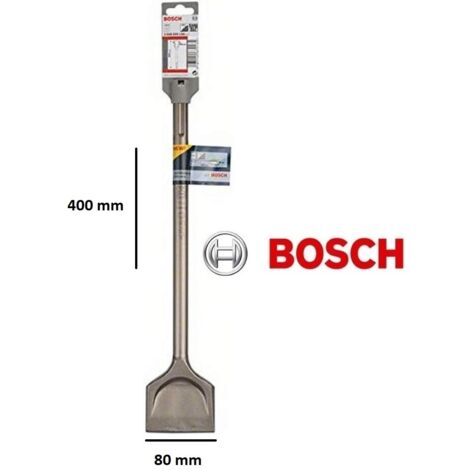 BOSCH SCALPELLO A SPATOLA PER MARTELLI DEMOLITORI SDS MAX L 400 X 80 mm