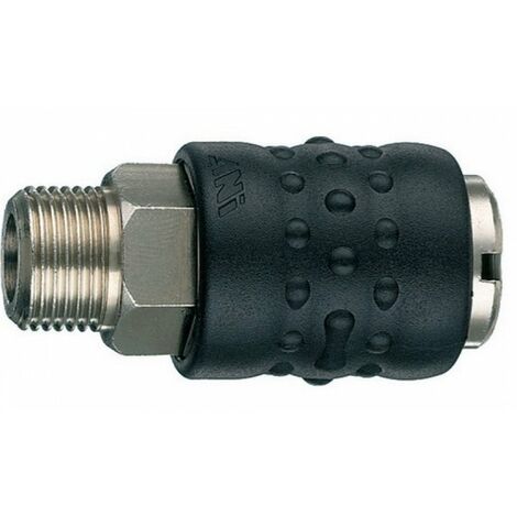 ANI 17/A RACCORDO ARIA COMPRESSA RUBINETTO RAPIDO FEMMINA FILETTO MASCHIO 17/B