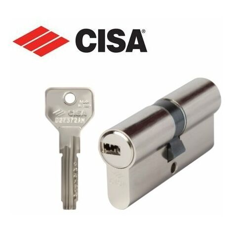 CISA 0E300 CILINDRI PROFILO EUROPEO ASIX CILINDRO SAGOMATO NICHELATO DA INFILARE