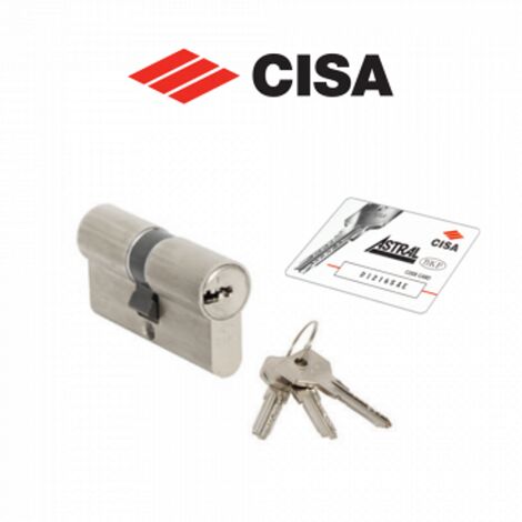 CISA 0A310 CILINDRI A PROFILO EUROPEO ASTRAL CILINDRO CON SCHEDA PORTA SERRATURA (1/5)
