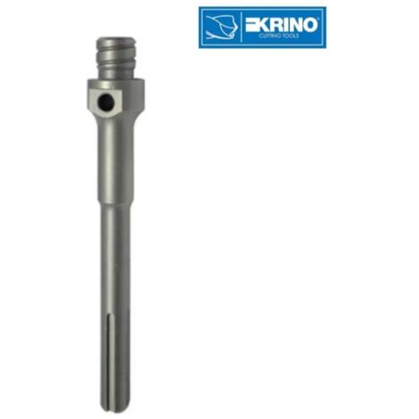 KRINO 21130 ASTE ASTE ALBERO PORTA FRESA A TAZZA CORONA SDS-MAX CON MOLLA (1/2)