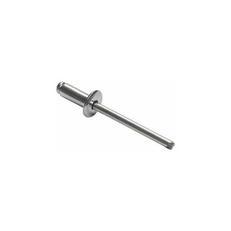 SACTO 101 RIVETTO RIVETTI A STRAPPO IN ALLUMINIO CON CHIODO IN ACCIAIO ZINCATO (1/5)