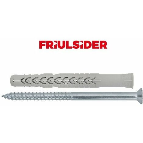 FRIULSIDER X3 64601 TASSELLO PROLUNGATO BORDO SVASATO VITE TPS ZINCATA 8x100/50