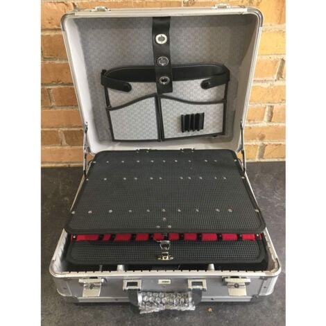 VALIGIA BORSA CASSETTA IN ALLUMINIO PORTA UTENSILI ATTREZZI DA