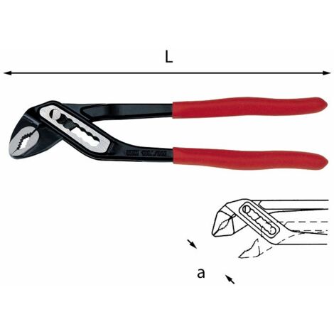 PINZA A PAPPAGALLO REGOLABILE A CERNIERA CHIUSA PROFESSIONALE USAG 180 C