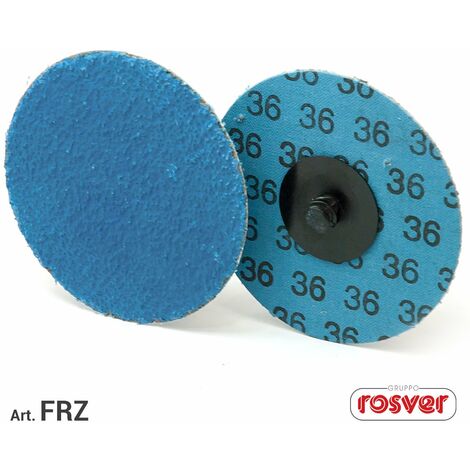ROSVER FRZ DISCO DISCHI IN TELA ABRASIVA ALLO ZIRCONIO PER INOX Ø75 (1/5)