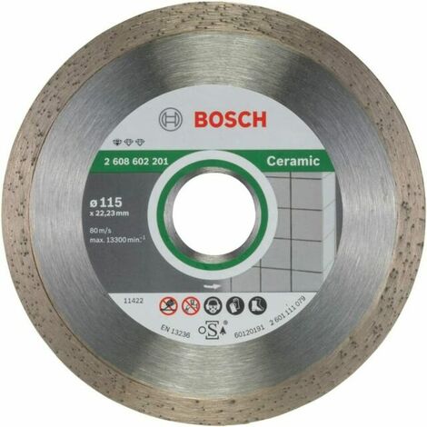 BOSCH 2608602201 DISCO DIAMANTATO PER CERAMICA STANDARD FOR CERAMIC 115MM