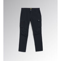 DIADORA UTILITY WIN II ISO PANTALONE PANTALONI CARGO DA LAVORO ESTIVI BLU  NAVY-L L