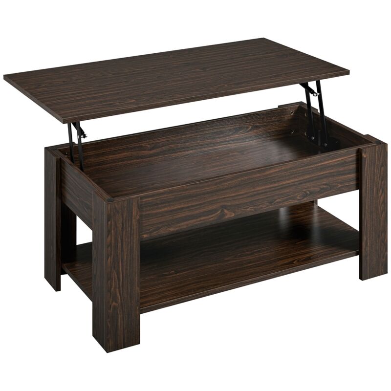Table Basse Relevable avec 2 Compartiments et Rangement Caché Table de Salon à Pieds en Bois de Pin avec Levage Pneumatique Gris Table Basse Relevable avec 2 Compartiments et Rangement Caché Table de Salon à Pieds en Bois de Pin avec Levage Pneumatique Gris