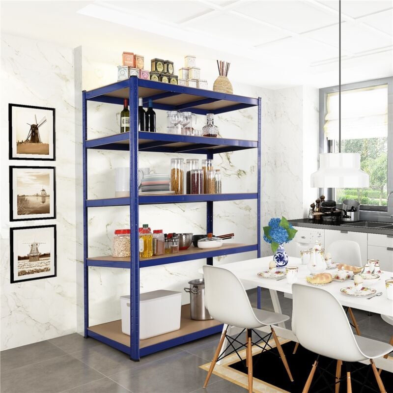 Étagère de rangement charge lourde : 180cm x 120cm x 60cm - Rayonnages –  G-Rack US