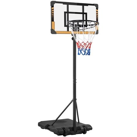 Yaheetech Panier de Basket Portable Réglable en Hauteur Panier de Basket  Extérieur/Intérieur pour Moins de