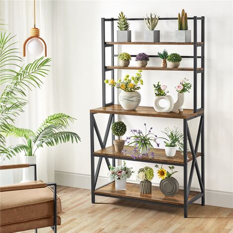 Boulangère Pliable Etagère de Rangement Présentoir Intérieur et