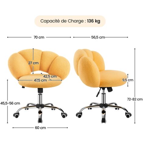 Fauteuil De Salon Yaheetech En Bois D'Hévéa - Assise Confortable 136kg - Style Rétro Moderne - Marron Clair