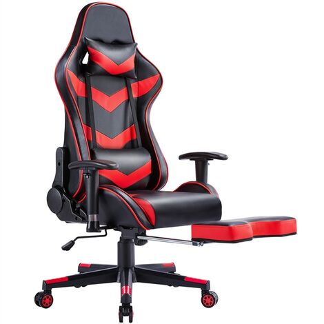 Intimate WM cœur tissu Gaming Chair Respirant Racing Chaise de bureau pour pivotant 