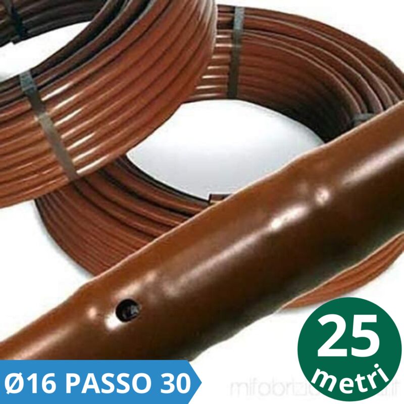 Tubo irrigazione ala gocciolante con quattro foro da 400 Mt D 16 mm passo  30 cm