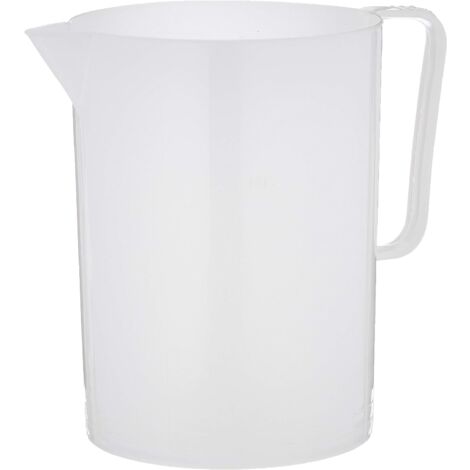 Caraffa Graduata Giganplast Da 3 Litri - Polietilene Bianco Made In Italy - Foto 11