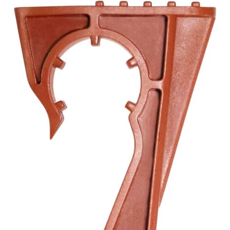 Picchetti Di Ancoraggio Per Tubo Irrigazione - 100 Pezzi Per Tubo Gocciolante 16-20mm, Nero