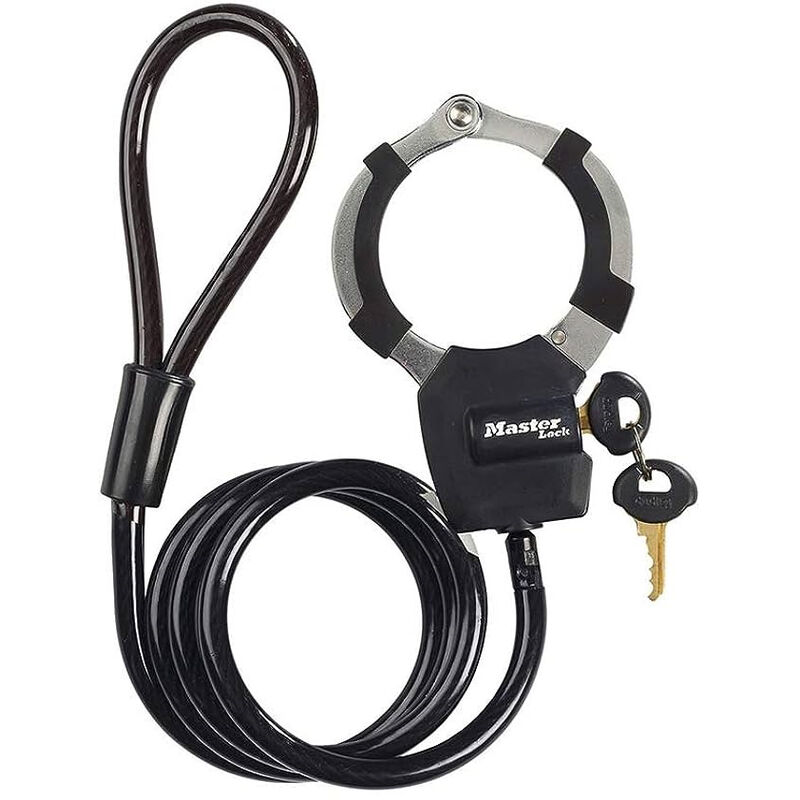 Master lock handcuff bike lock online