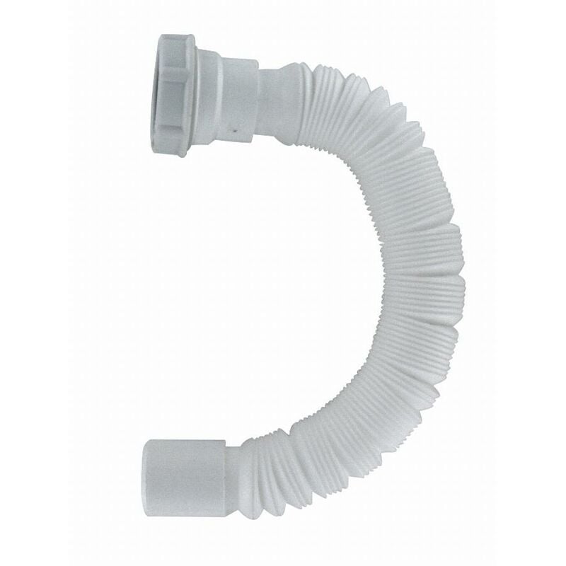 Plastique Vidange Tuyau 100cm Extensible Tube Lavage Flexible Siphon Gris  Kit 1