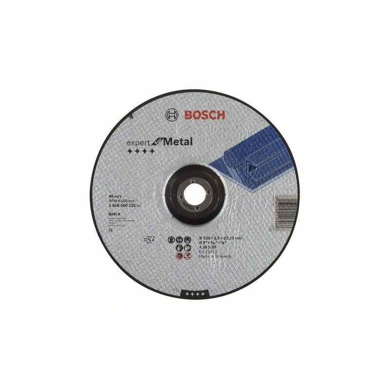 Bosch 2608603168 Disque À Tronçonner À Moyeu Plat Standard For