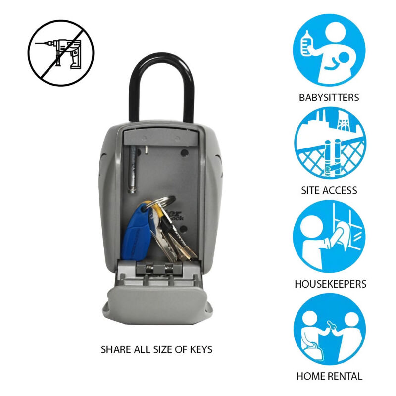 Boite à clés MASTERLOCK avec anse - Sécurité renforcée - 5414D 2
