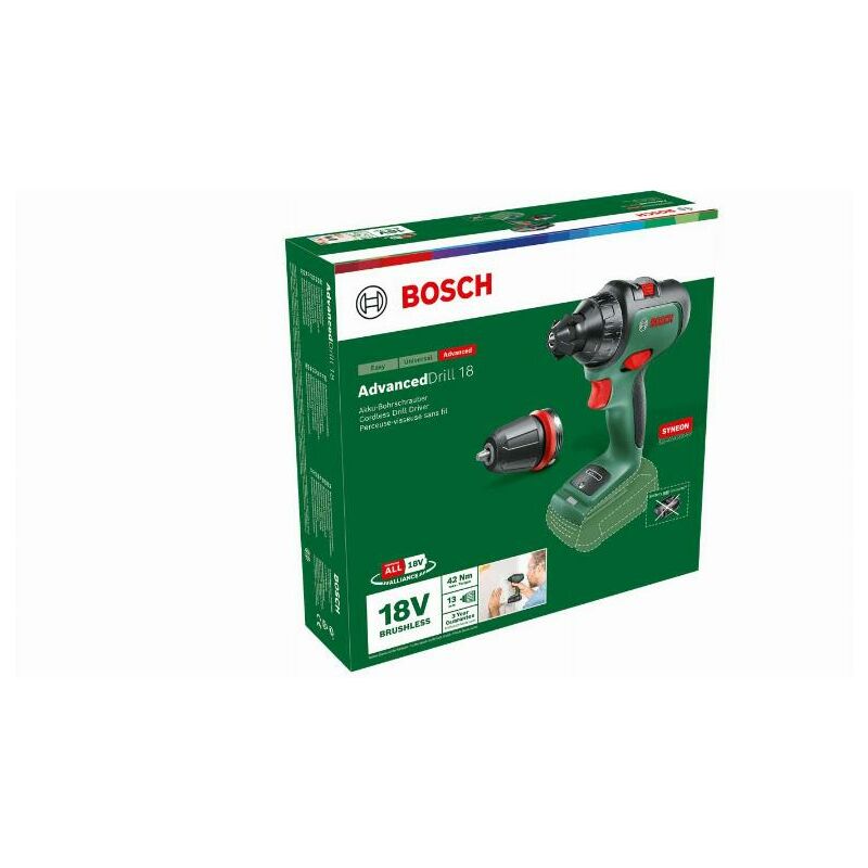 Perceuse-visseuse Bosch - AdvancedDrill 18 (Livrée dans un coffret