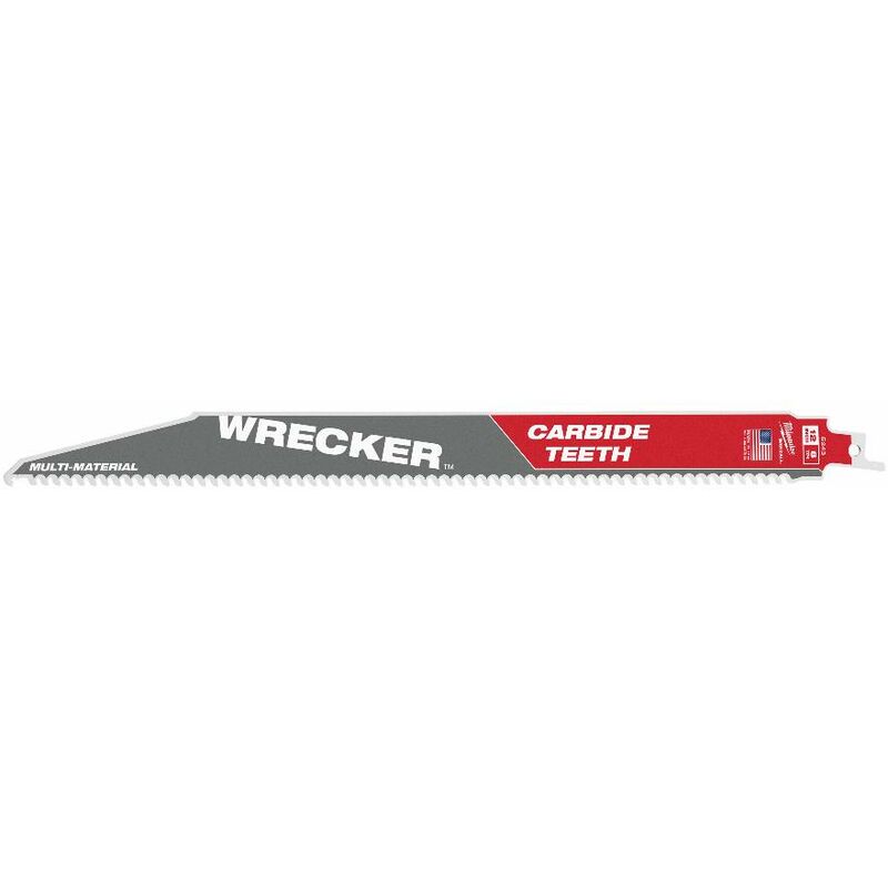 Lame scie sabre Milwaukee - TCT WRECKER 230 x 6 