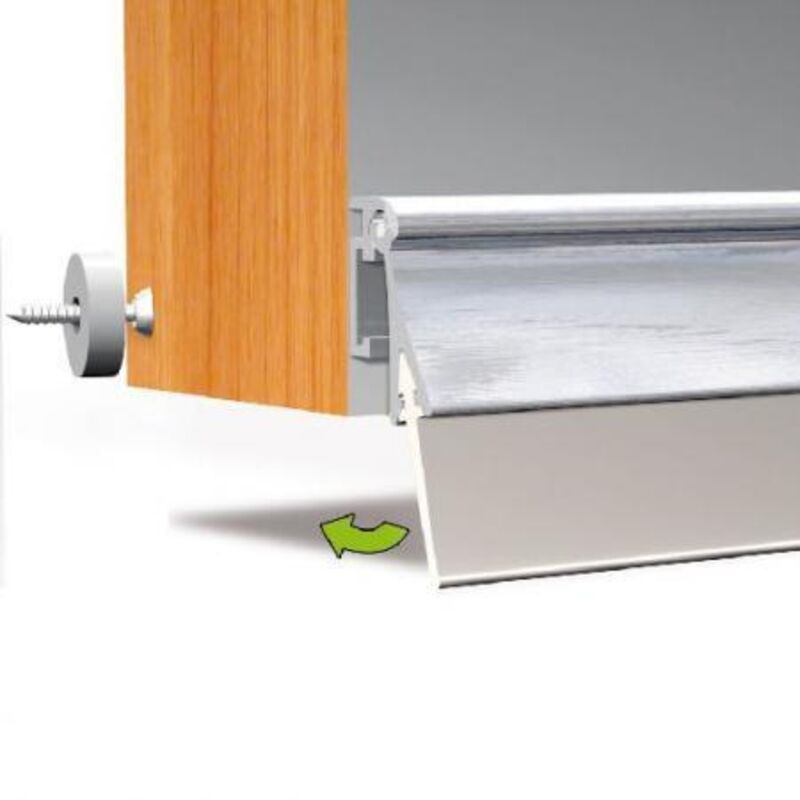 Plinthe Automatique Jourjon - Ton Bois, Longueur 103 Cm, Neuf