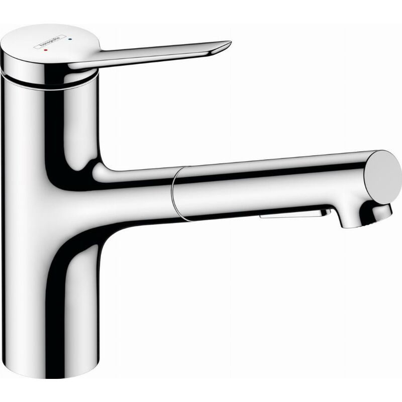 hansgrohe Mitigeurs de lavabo: Finoris, Mitigeur de lavabo 230 avec  douchette extractible 2jet, bonde Push-Open, N° article 76063000