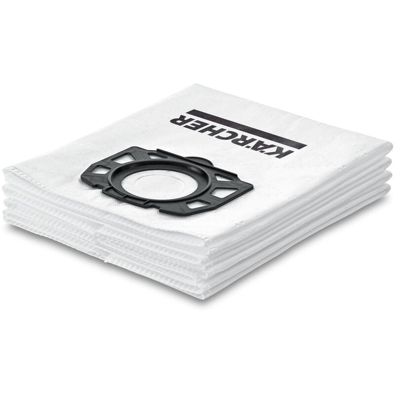 Karcher Sachet filtre ouate WD 4, WD 5, WD 6, WD 4290 / 5200 M / 5300 M / 5600 MP (paquet de 4)