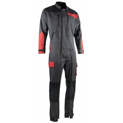 Combinaison Sésame LMA Gris sombre/noir/rouge T.1 - 4130