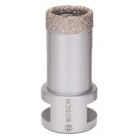 Bosch – Scie trépan diamant à sec 25 mm pour carrelages durs – Longueur 35 mm – Compatible meuleuses angulaires – 2608587117
