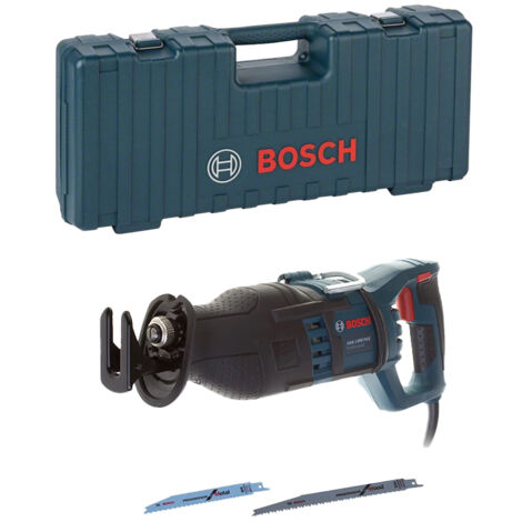 Bosch Professional – Scie sabre 1300W avec coffret et 2 lames – Moteur puissant pour coupes rapides dans bois et métal – Poignée anti-vibrations - 060164E200