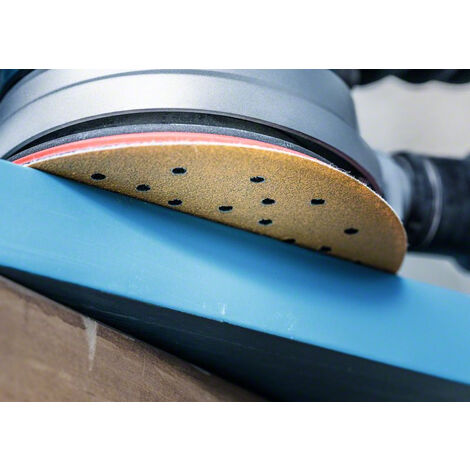 Bosch Expert Papier abrasif C470 Multi-trou Ø 150 mm / G 40 / 5 pcs
