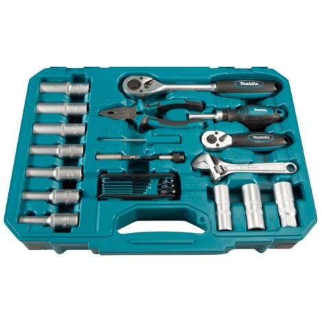 Coffret 87 outils à main en coffret MAKPAC Makita E-11542, malette makita - omeg Coffret 87 outils à main en coffret MAKPAC Makita E-11542, malette makita - omeg