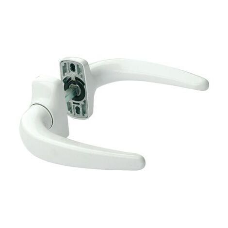 Béquille double Horus Midi 2053I FAPIM Carré 8 mm - Blanc 9010 - 205332