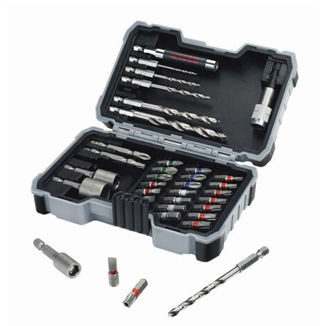 Set de 35 pieces BOSCH vissage et percage bois - 2607017327
