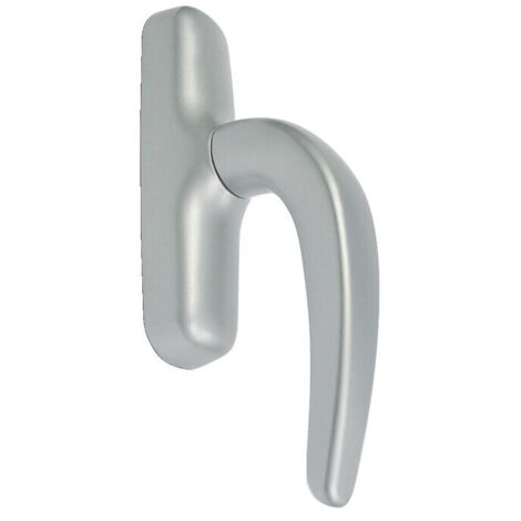 Crémone 2 doigts type Néfer Midi finition gris aluminium - FAPIM SPA (1/2)