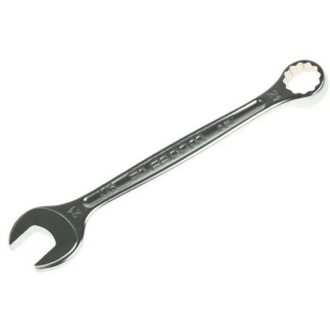 Facom – Clé mixte fourche et polygonale 21 mm – Longueur 233 mm – Finition chromé satiné – Profil OGV® pour couple élevé