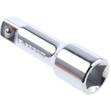 Facom – Rallonge 1/2 pouce 75 mm – Type carré – Finition chrome – Pour cliquet à entraînement carré – Usage professionnel