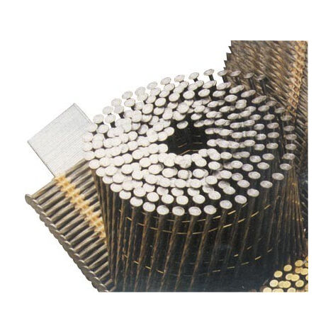 Pointe de cloueur Ø2.30 x 45 mm – Tête plate pour cloueur Bostitch – Pour bois dur – F230R45