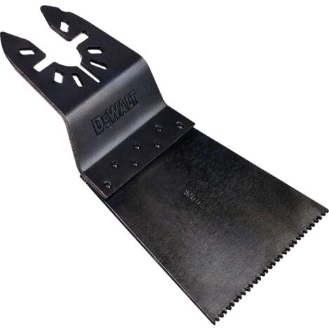 Dewalt – Lame d'outil multifonction 65 x 43 mm BiM – Denture bi-métal pour coupe rapide – Compatible multi-cutters – Pour bois, PVC et plaques de plâtre