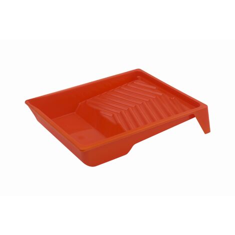 L'Outil Parfait – Bac plat peinture 335 x 265 x 65 mm en polypropylène – Surface d'essorage intégrée – Bec verseur – 769000