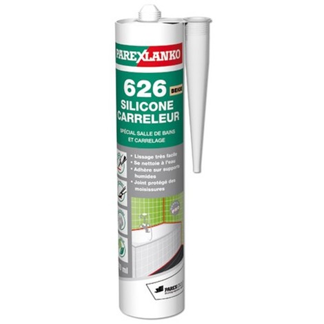Mastic Silicone Blanc Bostik S545 Tous supports 300 ml