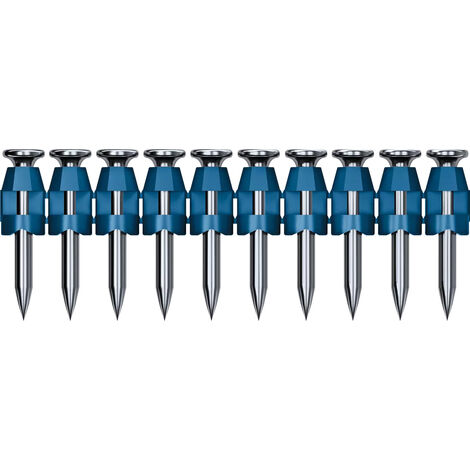 Bosch Professional – Clous à béton 2.7x38mm en acier galvanisé – Carton de 1000 pièces pour cloueuse GNB 18V-38 – Fixation optimale – 1600A02F4L