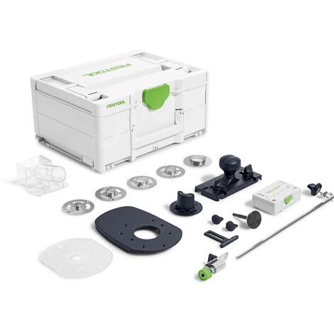 Festool – Kit d'accessoires pour défonceuse et affleureuse – 15 pièces compatibles OF 900, OF 1000, OF 1010 – Systainer pour transport facile