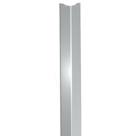 3M – Cornière d'angle sortant adhésif aluminium 25x25 mm – Longueur 3 m – Pour angles sortants – Norme française